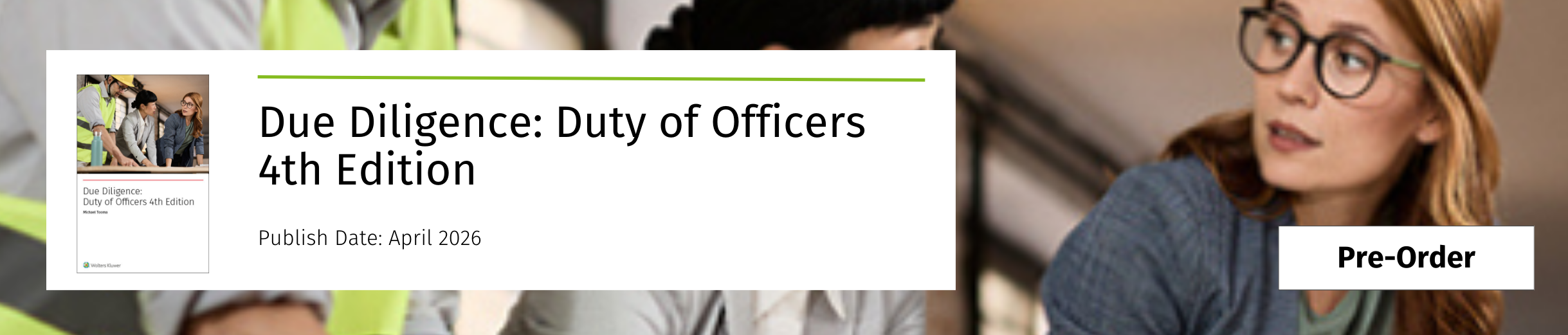 Due Diligence: Duty of Officers 4th Edition