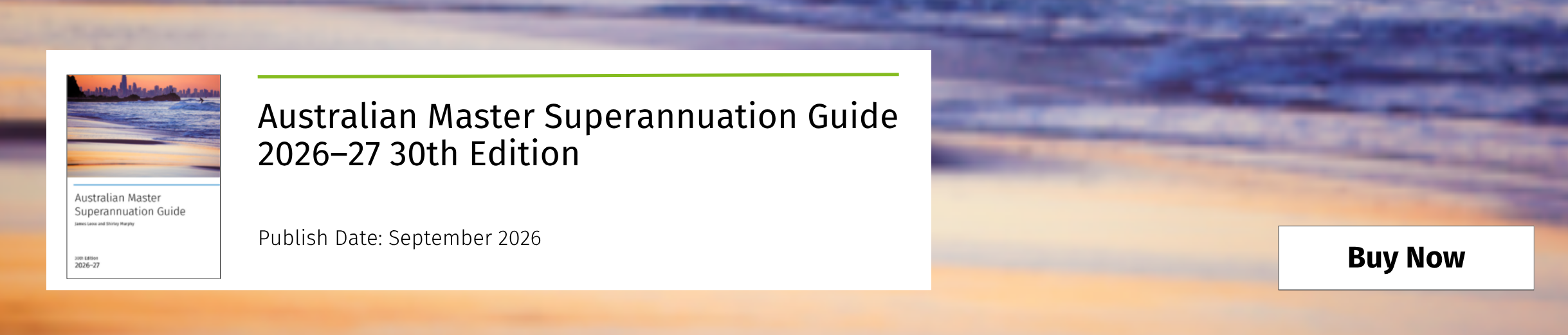 Australian Master Superannuation Guide 2026–27