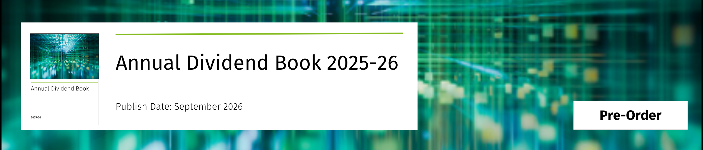 Annual Dividend Book 2025-26