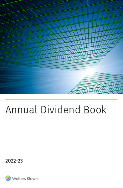 Picture of Annual Dividend Book 2022-23