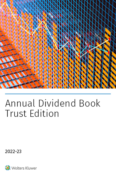 Picture of Annual Dividend Book  Trust Edition 2022 - 23