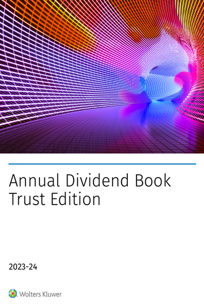 Picture of Annual Dividend Book  Trust Edition 2023-24