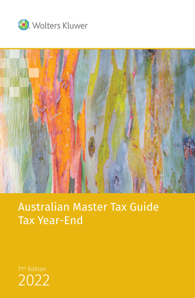 Picture of Australian Master Tax Guide 2022 Tax Year End - 71st Edition