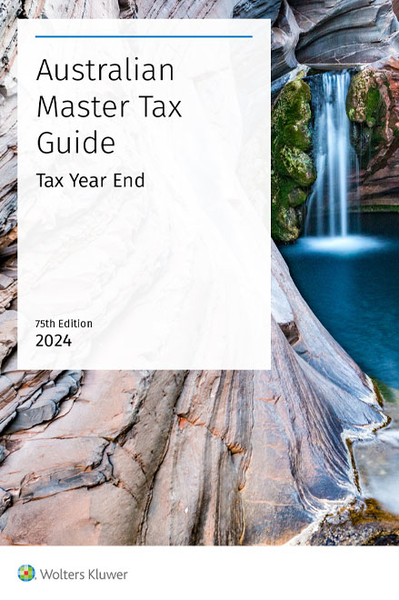 Picture of Australian Master Tax Guide Tax Year End 2024 - 75th Edition