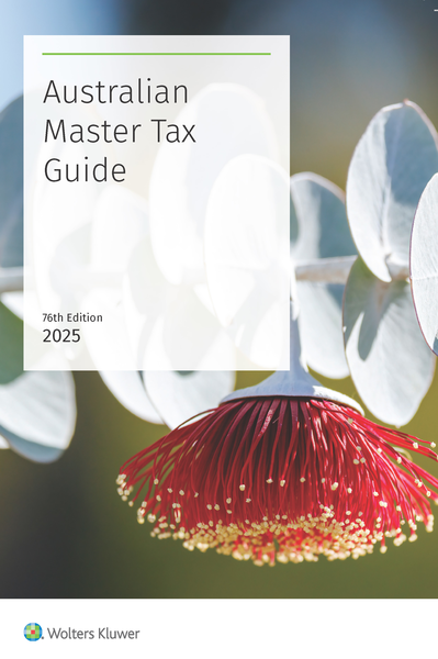 Picture of Australian Master Tax Guide 76th Edition 2025 - Book + eBook Bundle