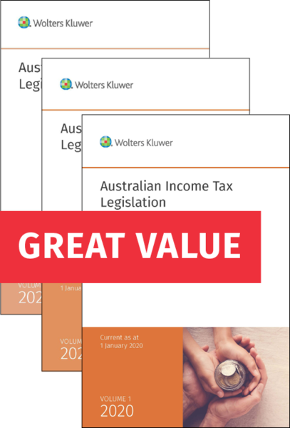 Wolters Kluwer Australia | CCH | Australian Income Legislation 2020 Volume Set